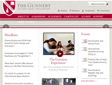 Tablet Screenshot of gunnery.org